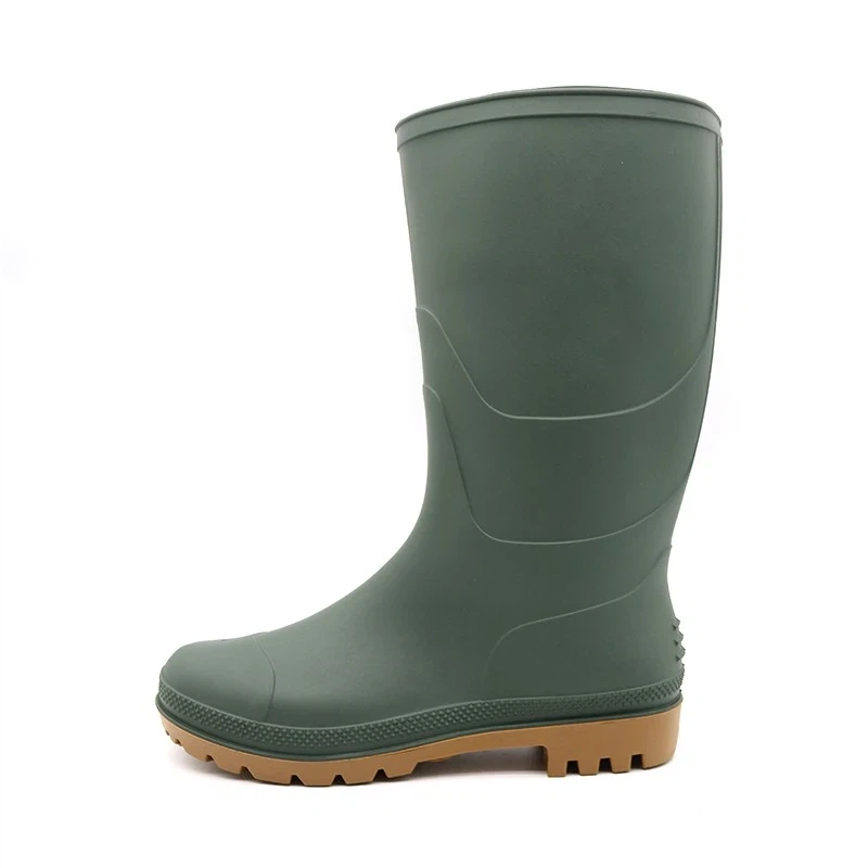 green pvc gumboot1 green pvc gumboot1